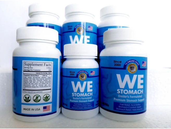 소통환 (위 스토막 WE STOMACH) 만성 속 쓰림 헬리코 박터균 만성 소화불량 위장장애 장염 구토 설사 종합 위 건강 보조제, 500정, 1개 - 쿠팡