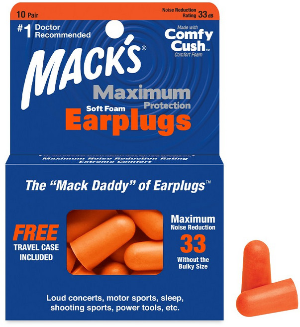 맥스 맥시멈프로텍션 귀마개 20개입 33데시벨, 1개