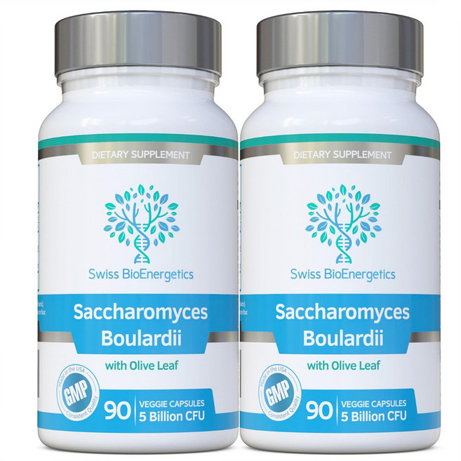장건강 유산균 사카로미세스 보울라디 볼라디 프로바이오틱스 효모 미국내수용, 2개, 90정
