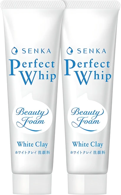 센카 퍼펙트 휩 화이트 클레이 클렌징폼, 50g, 2개 - 쿠팡