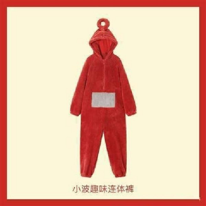 텔레토비 수면 잠옷 캐릭터 파자마 성인 아동 코스프레 의상 인형극