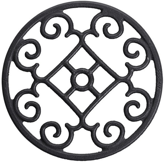 瓦斯爐輔助鍋架, 1個, 爐架(如意架)--1個, 黑色, 1層