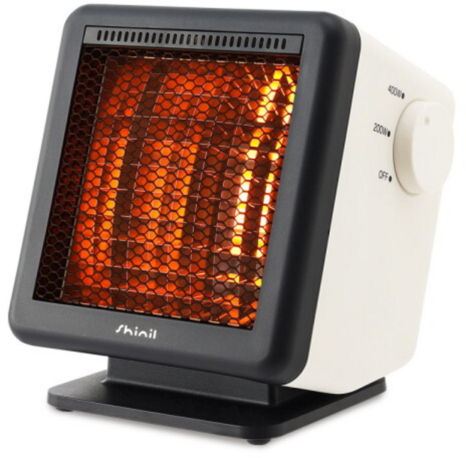 [신일] 프리미엄 고급형 절전 에코 히터 리플렉터 더 스퀘어 블랙 전기히터 전기난로 yl, 상세 설명 참조, 상세 설명 참조