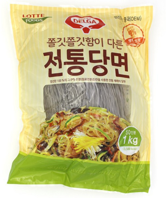롯데푸드 델가 전통당면 1KG, 2개