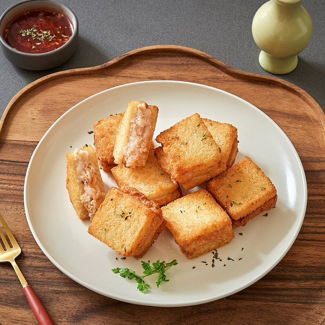 메이더씨 새우통통 멘보샤 및 5종 튀김류, 1개, 100g