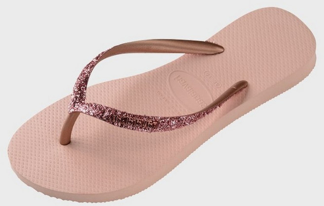 하바이아나스 HAVAIANAS 슬림 글리터2 플립플랍 Ballet Rose