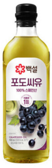 백설 포도씨유 900ml, 단일구성