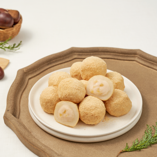헐레벌떡&황금들녘 궁중인절미 40g 42알, 2박스, 1.68kg