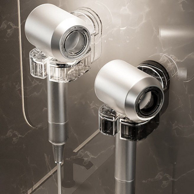 흡착식 드라기 거치대, 그레이, 1개