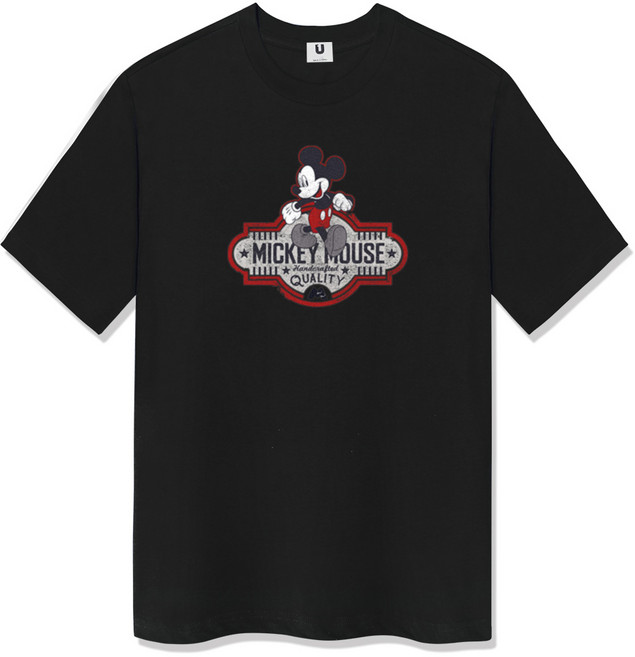일루소 디즈니 미키 빈티지 반팔 티셔츠