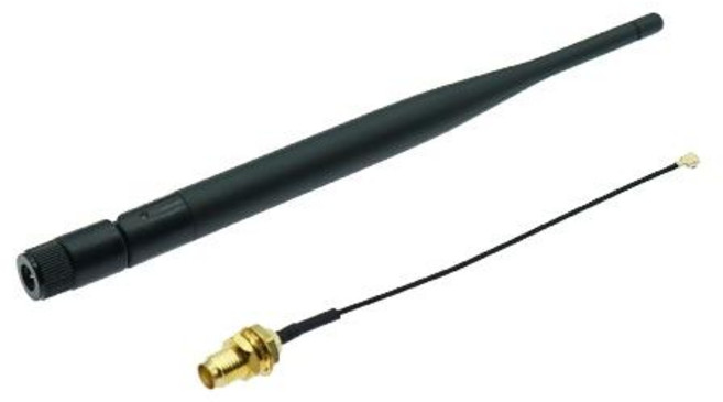 2.4G wifi 안테나 6dbi SMA 케이블 (10cm)