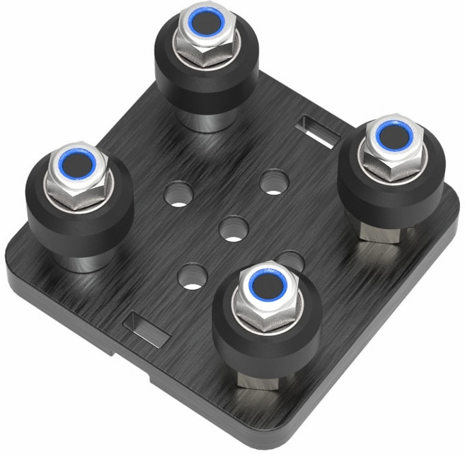 측정 각인 컷팅 OpenBuilds-미니 V 갠트리 플레이트 키트 알루미늄 프로파일 용 특수 슬라이드 V-슬롯 미, 미니 v 갠트리 키트-b, 1개