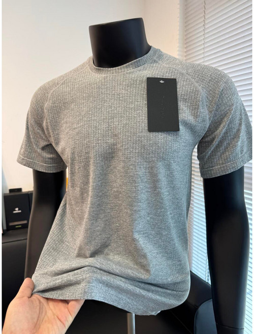 룰루 드라이핏 반팔 남성 짐웨어 기능성 헬스티셔츠