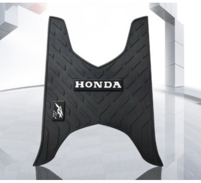 혼다 엘리트 125 발매트 발판 고무 매트, 블랙, 1개