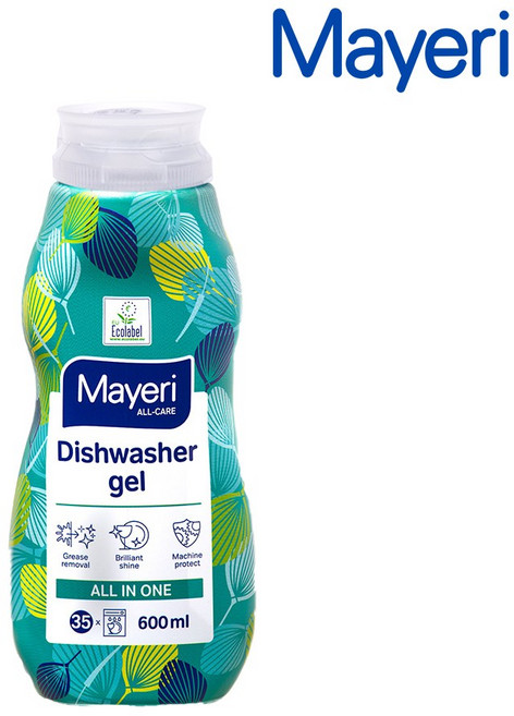 마이에리 올케어 식기 세척기 겔 세제 올인원, 600ml, 1개