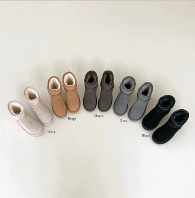 [리얼소가죽] UGG 천연소가죽+ 양털 어그부츠 털부츠