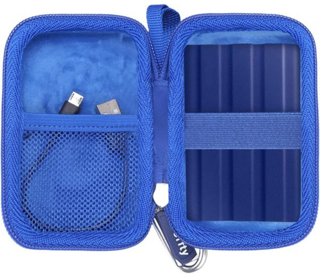 삼성 T9 포터블 SSD삼성 T7 쉴드 터치 SSD 솔리드 스테이트 드라이브 1TB 2TB 500GB 케이스만 회색, Blue, 1개
