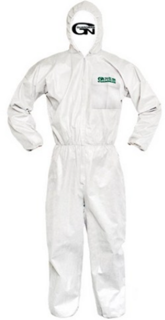 가드맨 일회용 SMS 원피스 작업복 24p, 02 (WHITE)백색, 24개