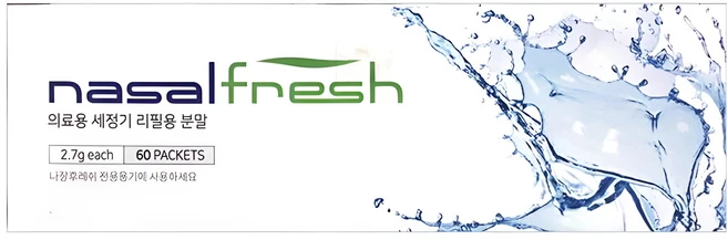 나잘후레쉬 코세정용 분말 60p, 1개 - 쿠팡