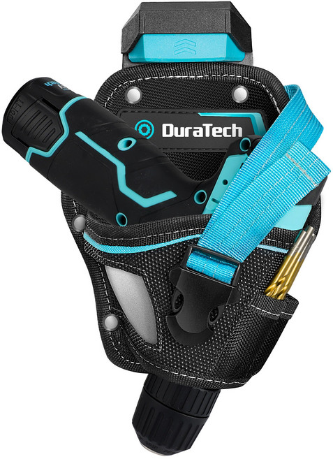 DuraTech 다용도 간편한 공구집 허리가방 드릴 사용 가능 드릴집, 1개