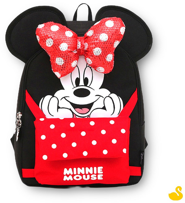 GOS 아동가방 미니마우스 리본 유아 배낭 애기가방
