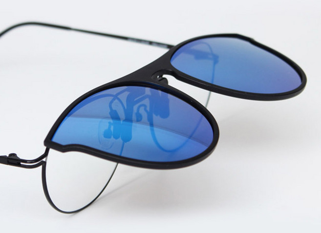 라피던트 C 플립업 편광 선글라스 클립 덮경