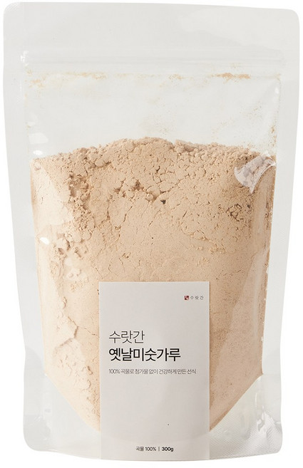 수랏간 태우지 않고 볶은 국산 옛날 미숫가루, 2개, 300g