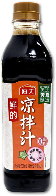 홍홍 중국식품 해천 량빤즈 무침소스 량피 오이무침 냉채요리, 1개, 500ml