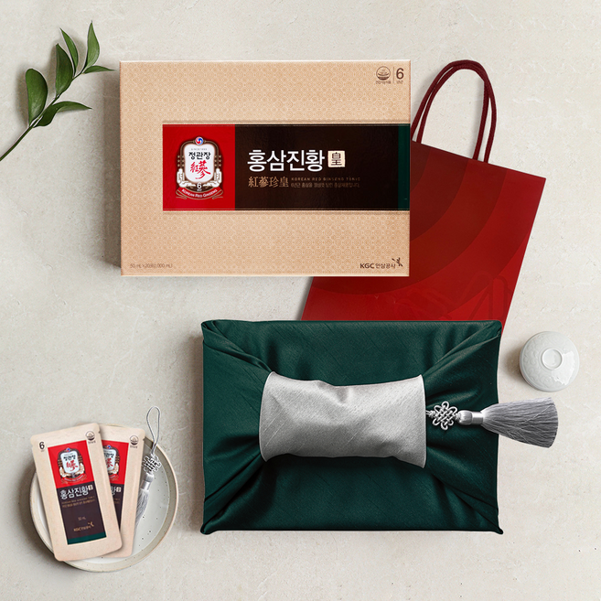 정관장 홍삼진황 50ml 20포(보자기) 홍삼선물, 1개