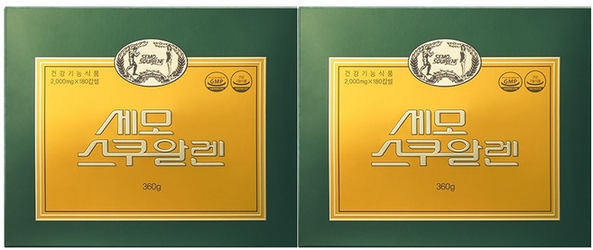 세모스쿠알렌 2g x 180캡슐 + 사은품, 2개