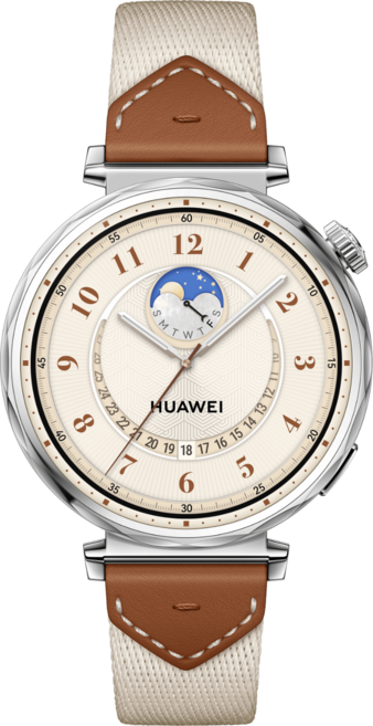 HUAWEI GT5 41mm 智慧手錶 多款時尚錶面 健康監測 運動模式紀錄, 馬鞍棕, 1.43吋, 藍牙
