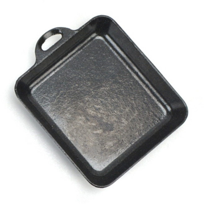 손사각스테이크 주물팬 무쇠팬 볶음팬 콘버터 철판, 01. 손사각스테이크 주물팬, 1호, 1개