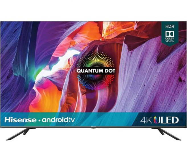 알렉사 호환성 600니트 HDR10+ 돌비 비전 & 애트모스 음성 리모컨(2021년형)이 탑재된 하이센스 ULED 4K 프리미엄 65U6G 퀀텀닷 QLED 시리즈 65인치, 75-Inch