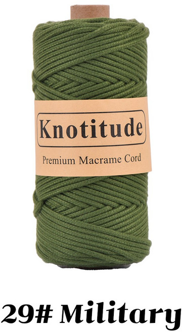 3.0mm 90yard 우동실 민자로프 브레이드실 마크라메실 얇은우동끈 컬러로프, No.29, 1개