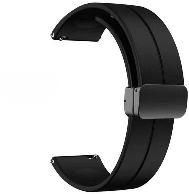 어메이즈핏 티렉스3 스트랩 통기성 메쉬 실리콘 밴드, 아마즈피트렉스 3, 블랙 마그네틱 버클, 1개