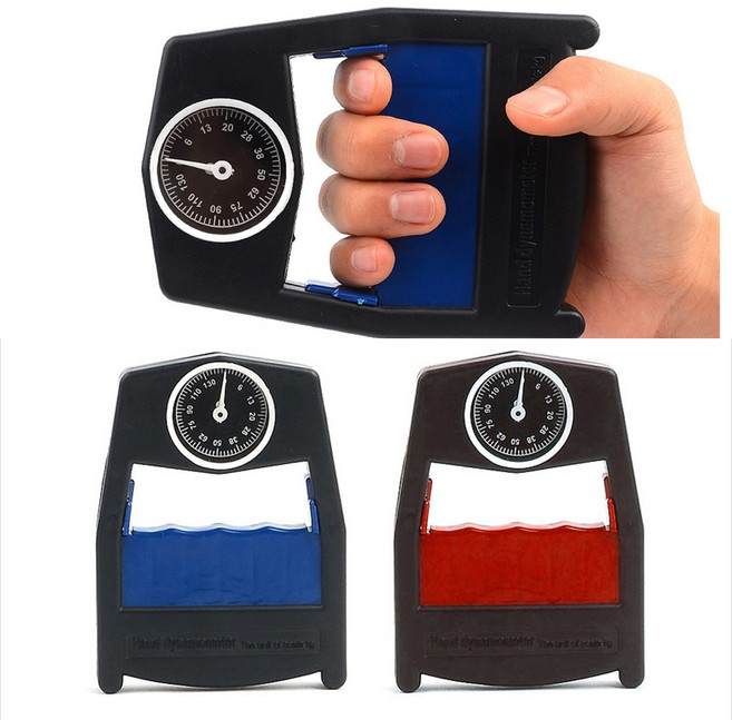 골든트리 다이얼방식 악력측정 게이지 악력기 손목운동 근력운동 측정기, 랜덤색상(추가/변경), 1개