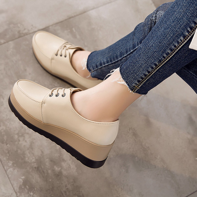 소가죽으로 되어 빈티지 키높이 스타일리쉬 컴포트 로퍼