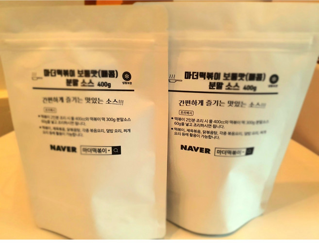 청주 마더떡볶이 - 분말소스 400g (13인용), 1개