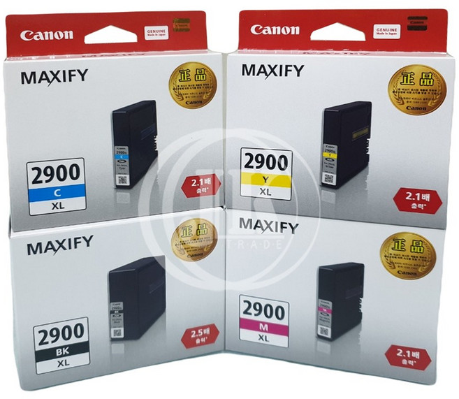 캐논 MAXIFY 잉크 PGI-2900XL M 대용량, Magenta, 1개