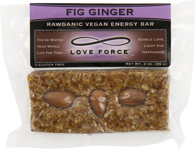 러브 포스 로가닉 비건 에너지 바 무화과 생강 3 온스 러브 포스 로가닉 비건 에너지 바 무화과 생강 3 온스, Fig Ginger, 3 Ounce, 1개