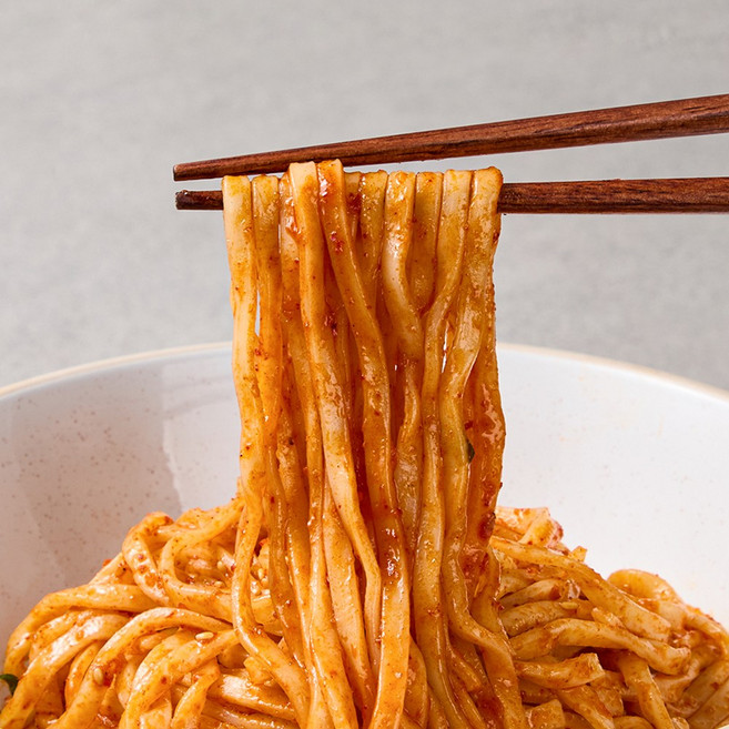 군산 생면 비빔우동 소스포함, 10개, 200g
