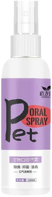 道力其 寵物口腔除臭噴霧, 1個, 120ml