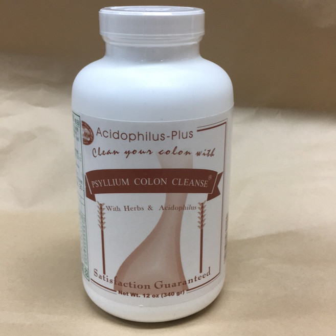 天然成 植物纖維粉 (乳酸菌) 340公克/瓶 含洋車前子與木瓜酵素, 1個