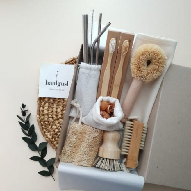친환경선물세트 올인원세트 제로웨이스트키트 답례품 단체선물 집들이, 30g, 1개