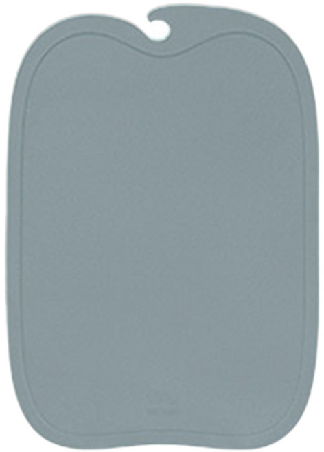 국산 칼집 안나는 유연한 TPU 이유식 항균 도마, 1개, 그레이