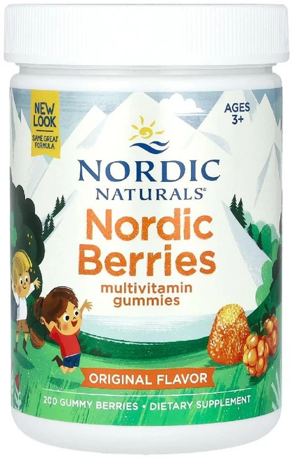 노르딕내추럴스 노르딕 베리즈 Berries 종합비타민 구미젤리 오리지널맛 200개, 200정, 1개 - 쿠팡
