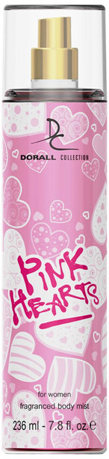도랄콜렉션 핑크 하트 바디미스트, 236ml, 1개