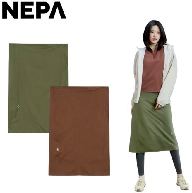 네파 네파 공용 방수커버 레인 랩스커트 7LG1861_US
