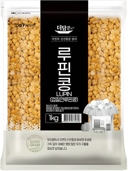 더담은 루핀콩, 1kg, 1개