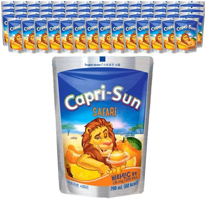 카프리썬 사파리 200ml x 40입 (10입 4박스) onl+737iC, 4개